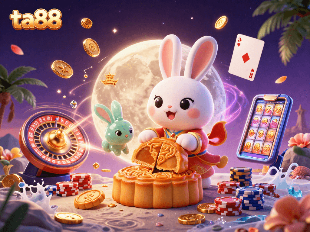 Experience ta88 gaming with a moon rabbit theme and exciting casino elements!
